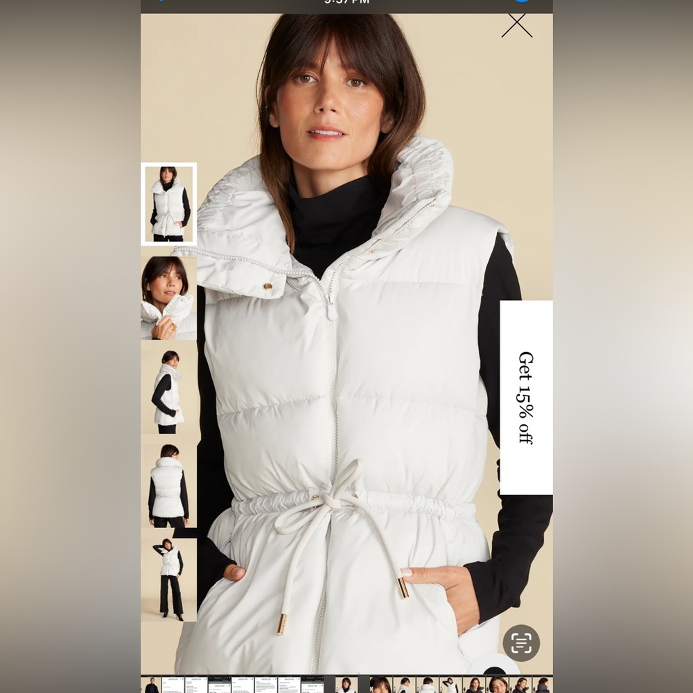 NWT - Save the Duck - REN Puffer Vest in Fog Grey. Great Christmas Gift!